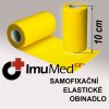 ImuMedCZ samofixační elastické obinadlo 10 cm x 4,5 m ŽLUTÁ