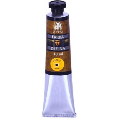 Art&Hobby Artea olejová barva Profi 18 ml kadmiová žlutá – Hledejceny.cz