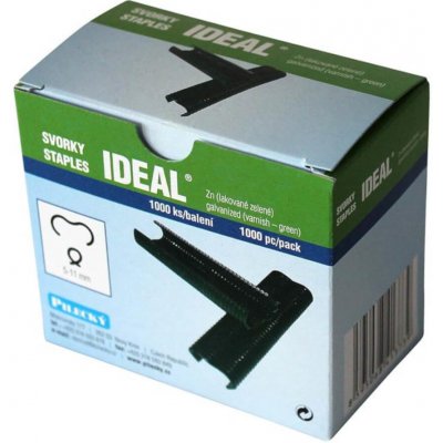 Svorka IDEAL; Zelená; 1000ks – Zbozi.Blesk.cz
