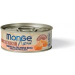 Monge Cat Natural tuňák žlutoploutvý a losos 80 g – Hledejceny.cz