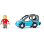 Woody Garáž dřevěná S výtahem, autíčky a heliportem – Hledejceny.cz