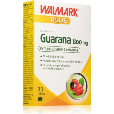 Walmark line Guarana 800mg tablety pro podporu paměti, duševní výkonnosti a kontrolu hmotnosti 30 tablet