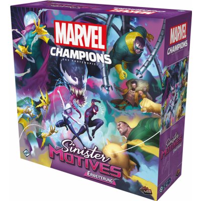 FFG Marvel Champions: Das Kartenspiel Sinister Motives DE – Zbozi.Blesk.cz