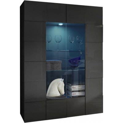 MC Akcent Serian 121x166x43 cm antracit – Hledejceny.cz