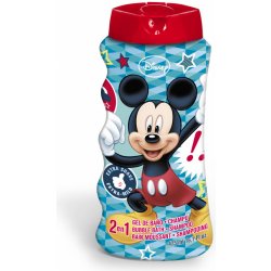 Mickey Mouse 2v1 šampon a pena do kúpeľa 475 ml