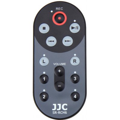 JJC drátové dálkové ovládání Remote Commander pro rekordéry ZOOM H6 – Zbozi.Blesk.cz