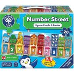 Number street (Ulica plná čísel) - Orchard Toys – Zboží Živě