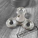 Fidget spinner kovový stříbrný – Zboží Mobilmania