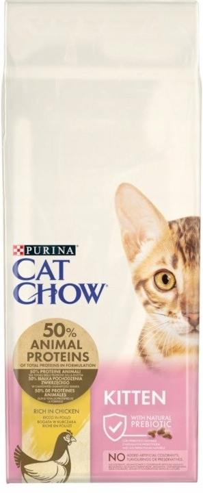 Cat Chow Kotě Kuřecí maso 15 kg