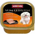 Animonda Vom Feinsten Adult Dog drůbež a telecí 5 x 150 g – Hledejceny.cz
