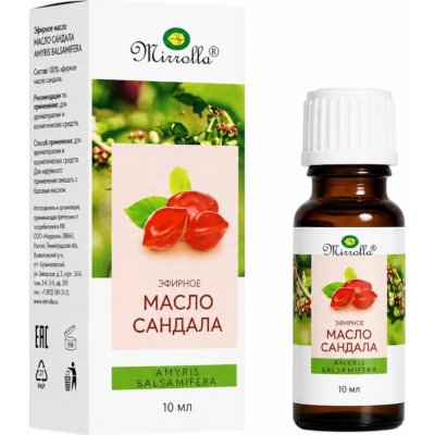 Mirolla Éterický olej Santalové dřevo 10 ml – Hledejceny.cz