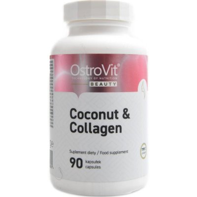 Ostrovit Marine collagen + MCT oil from coconut 90 kapslí – Hledejceny.cz