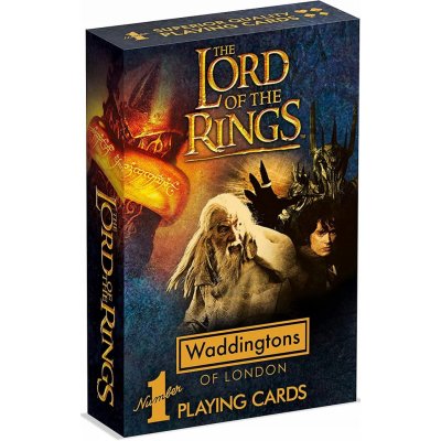 The Lord of The Rings Hrací karty Waddingtons Pán prstenů