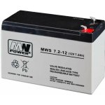 MW Power 12V 7,2Ah 114AGM12V72 – Zboží Živě