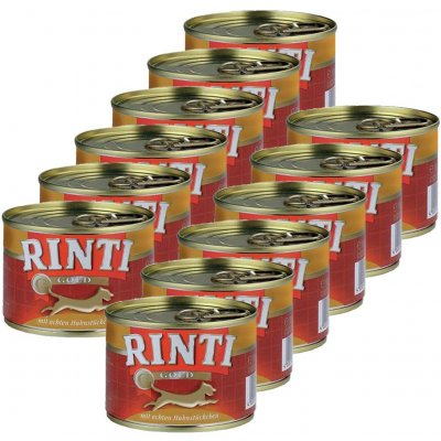Rinti Gold kuře 12 x 185 g – Hledejceny.cz