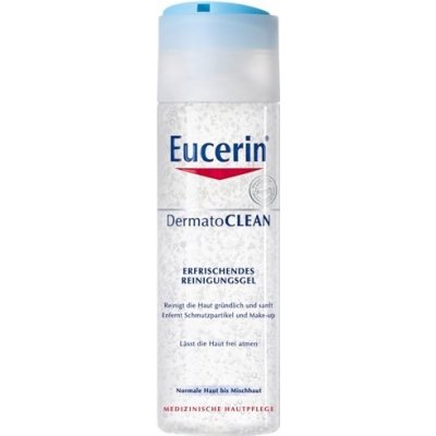 Eucerin DermatoClean čistící gel pro normální až smíšenou pleť 200 ml – Zboží Mobilmania