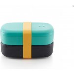 Lékué Lunch Box To Go tyrkysový svačinový box – Zboží Dáma