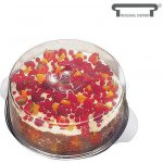 APS Servírovací tác na dort poklop nerez plast v.11cm 30cm – Hledejceny.cz