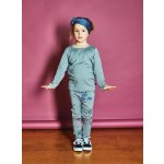 Little Flock of Horrors Dětské merino triko dlouhý rukáv Ash Marle LFOH – Zboží Dáma