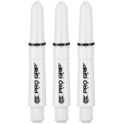 Target - darts Pro Grip Spin - short - white – Zbozi.Blesk.cz