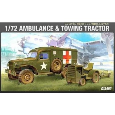 Academy U.S. Ambulance Towing Tractor 1:72