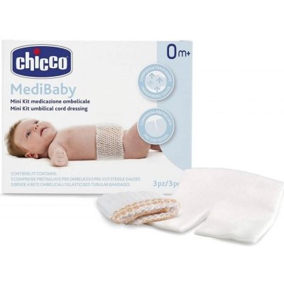 CHICCO Set na ošetření pupečníku Medibaby 3 3 ks – Zbozi.Blesk.cz