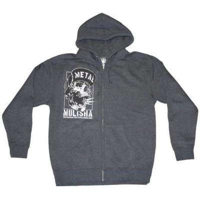 Metal Mulisha No Peace Zip Up charcoal – Zboží Mobilmania