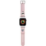 Karl Lagerfeld Karl and Choupette Head NFT pro Apple Watch 38/40/41 Pink KLAWMSLKCNP – Zboží Živě