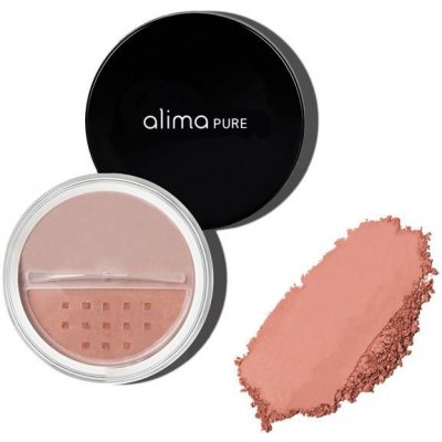 Alima Pure Přírodní sypká minerální pudrová tvářenka Honey Rose 4,5 g – Zboží Dáma