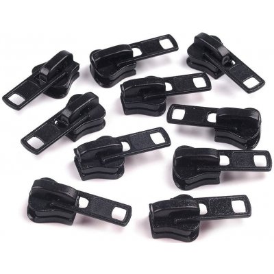 Jezdec ke kostěným zipům No 8 Varianta: 3 (332) černá, Balení: 10 ks – Zboží Dáma