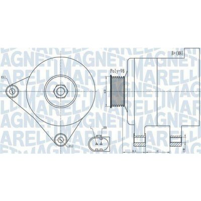 generátor MAGNETI MARELLI MQA1985