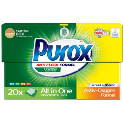 Purox Universal práškové kapsle na praní 20 PD – Hledejceny.cz