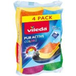 Vileda 149470 Color Edition Pur Active houbička střední 3+1 ks – Sleviste.cz
