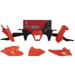 Racetech kompletní plasty KTM EXC/EXCF 250/350/450/500 17-19 OEM černá s krytem filtru KT523E999 oranžová | Zboží Auto