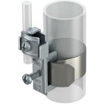 OBO BETTERMANN Pásková uzemňovací objímka, pro trubky, 3/8-1 1/2", Nerez ocel, materiál 1.4307, A2, 1.4301 typ 927 S 1 – Hledejceny.cz