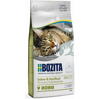 Bozita Indoor & Sterilised Chicken kuře 10 kg