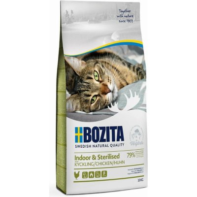 Bozita Indoor & Sterilised Chicken kuře 10 kg