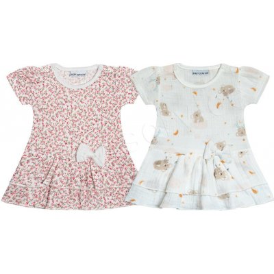 Baby Service Kojenecké šaty mušelín kytičky – Zboží Dáma