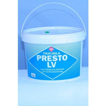 TIKKURILA Presto Light Diller LV tmel pro vlhké prostory 3L