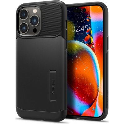 Pouzdro Spigen Slim Armor Apple iPhone 14 Pro Max černé – Zboží Mobilmania