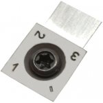 Narex Bystřice náhradní břitová destička pro velké struhy, D 15 mm, čtvercová 819513 – Hledejceny.cz