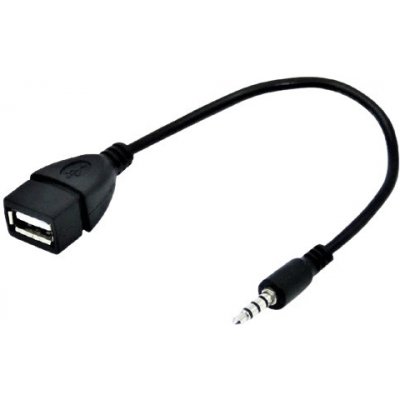 W-star Jack 3.5 - USB A 20 cm kUSBF-jack35 – Zboží Živě