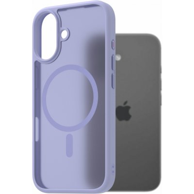 AlzaGuard Matte Case Compatible with MagSafe pro iPhone 17 světle fialový AGD-PCMM476V – Zboží Mobilmania