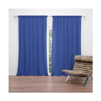 Sablio Závěs Královská modrá 2: 2ks 140x250cm – Hledejceny.cz