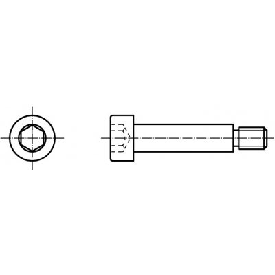 PROFISTYL ISO 7379 lícovaný INBUS (IMBUS) šroub vnitřní šestihran 12.9 černý Varianta: DIN 7379 imbus šroub lícovaný 12.9 20-M16x30 – Zboží Mobilmania