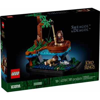 LEGO® Icons™ 40761 Pán prstenů: Sméagol™ a Déagol™ – Zboží Živě