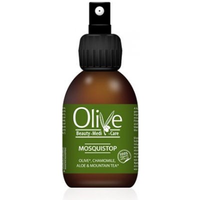 OliveBeauty medicare MosquiStop Olivový repelent proti komárům s heřmánkem a aloe 90 ml