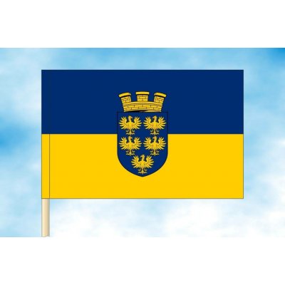LIBEA, s.r.o. Dolní Rakousy vlajka Rozměr: 40×60 cm, Uchycení: Návlek na žerď – Hledejceny.cz