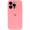 Pouzdro a kryt na mobilní telefon Apple Vennus Valentýnské pouzdro Heart pro iPhone 13 Pro Max - růžové TT4318