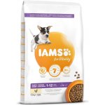 Iams Dog Puppy Small & Medium s kuřecím masem 12 kg – Hledejceny.cz